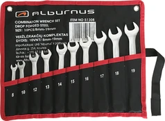 Raktų komplektas Alburnus, 8 - 19 mm, 10 vnt.