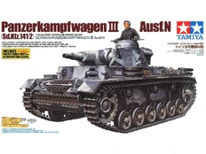 Konstruktorius Tamiya - Panzerkampfwagen III Ausf. N Sd.Kfz.141/2, 1/35, 35290 kaina
