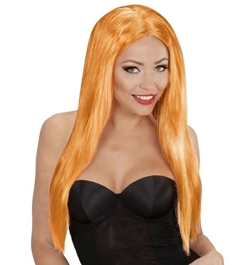 Perukas Glamour oranžinė