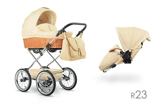 Vaikiškas vežimėlis LONEX RETRO CLASSIC 2in1 R23