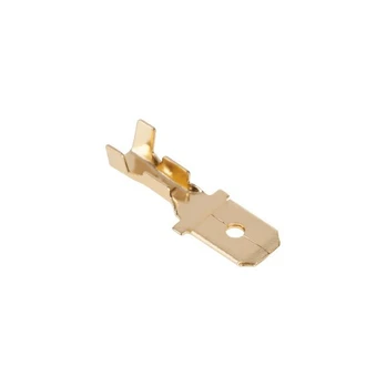 Auksinis vyr. konektorius 6,3 mm