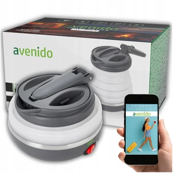 Sulankstomas turistinis virdulys avenido, 0,6 l