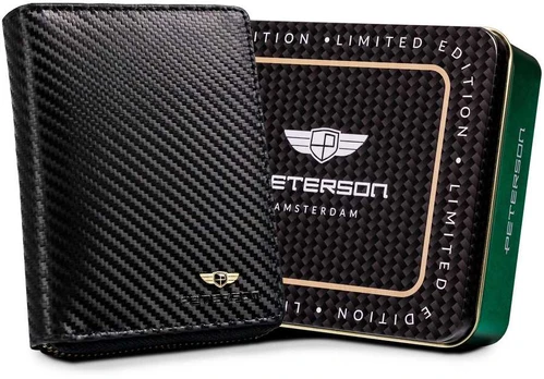 Natūralios odos piniginė vyrams Peterson PT84