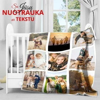 Pledas su Jūsų nuotraukomis – koliažas