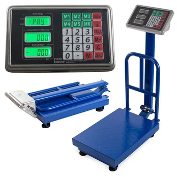 Svarstyklės Elektroninės svarstyklės Perfee, 300 kg LCD