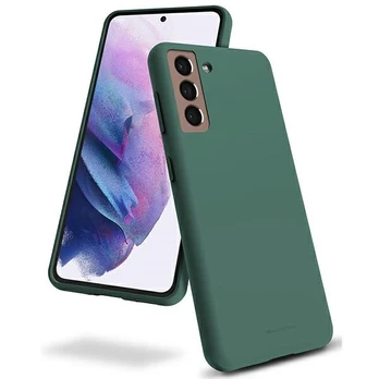 Dėklas Mercury Silicone iPhone 15 Pro Max 6,7" žalia |žalias