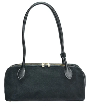 Anna Luchini Women's leather handbag ALTSBV 47 Nero