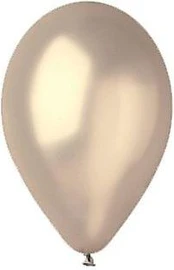 GoDan balionai 30 cm metalinis sidabras