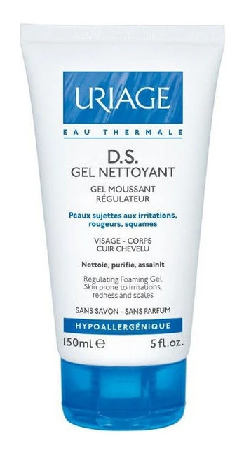 Uriage DS Valomasis Gelis Sausai ir Sudirgusiai Odai (150ml)
