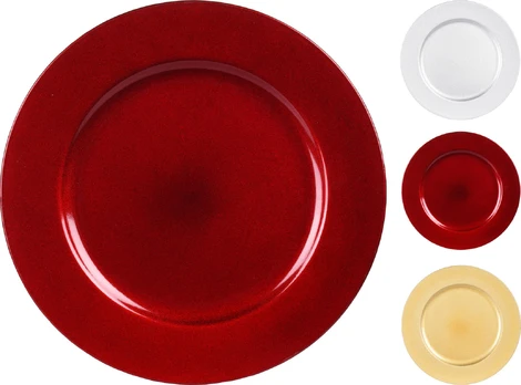 Dekoratyvinė lėkštė, 3 spalvos, 33 cm