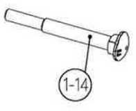 Buzz_Rack BuzzRack Carriage bolt M12x105mm