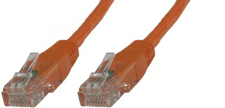 MicroConnect Pečkordas, U / UTP, CAT6, PVC, 2m, oranžinė (B-UTP602O)