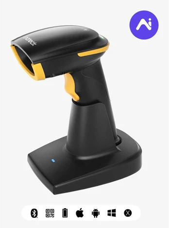 Skeneris inateck Barcodescanner 36 juodas [BCST-36_black]