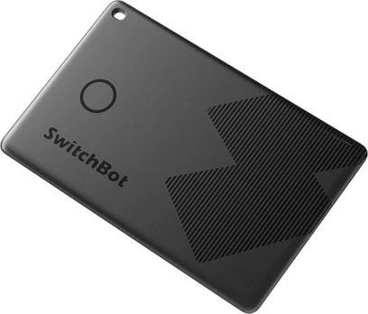 SwitchBot Smart Airtag Wallet Tracker Card Black