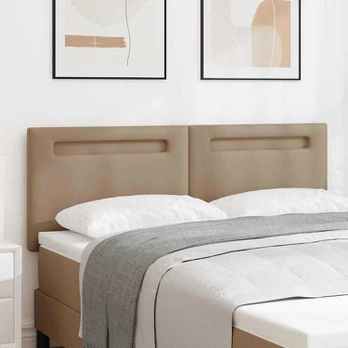 LED galvūgalis Kapučino 160 cm Dirbtinė oda