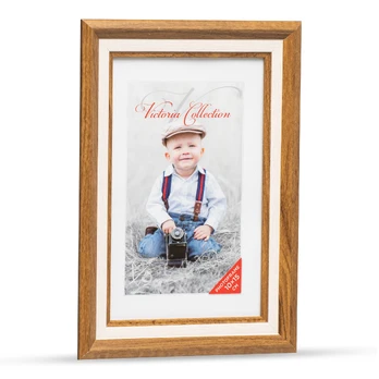 Photo frame Action 2 10x15, brown/white | 4741326214691