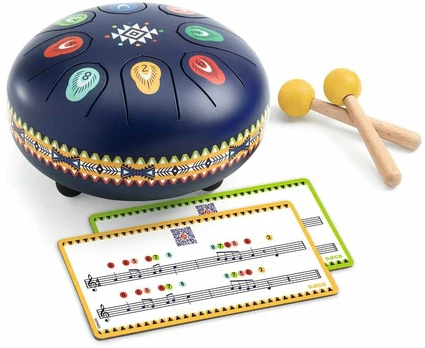Djeco Animambo Muzikinis instrumentas - Metalinis būgnas