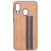 Evelatus Samsung A40 Cubit Plastic Brown kaina