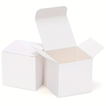 Popierinės dėžutės kvadratui, 5 vnt., 5x5x5 cm
