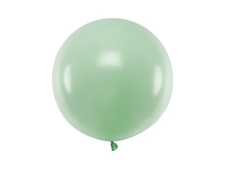 Apvalus guminis balionas Pastel Pistachio