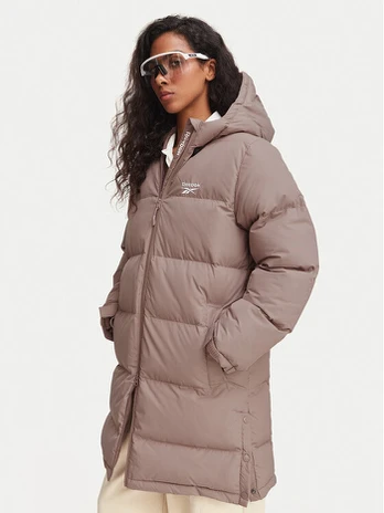 Reebok Žieminė striukė RCC00112 Smėlio Regular Fit