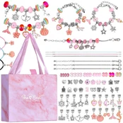 Set Beads + pendants + bracelets Gift packaging ZA5206 kaina
