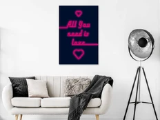 Artgeist Paveikslas - All You Need Is Love (1 Part) Vertical kaina