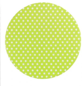 Maximex Garden tablecloth with elastic for round table, lime žalias, Ø 70-86 cm