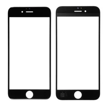 LCD stikliukas Apple iPhone 6S su rėmeliu ir OCA juodas V2 ORG