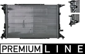 Variklio radiatorius MAHLE CR 1060 000P kaina