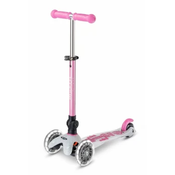Mini Micro Deluxe LED sulankstomas paspirtukas | Orion Pink