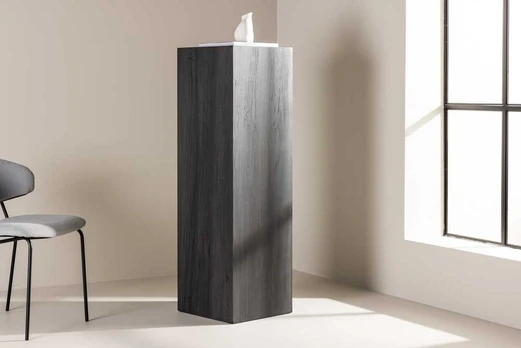 Venture Design Šoninis stalas, Ramsvik, 40x130 cm, Juodas