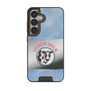 Milkshake - Samsung Galaxy S25 Plus Case, Elite Mirror Dark (Magnetic) / Gold