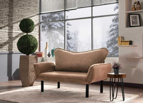 Asir Sofa, Chatto, 150x75x70 cm, Juoda