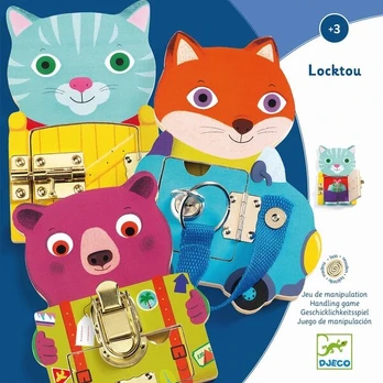 Djeco Mokomasis medinis žaidimas - Locktou ( DJ01664 )