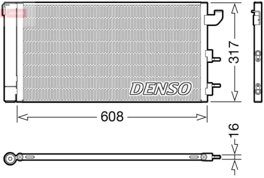 Kondensatorius, oro kondicionierius DENSO DCN09144