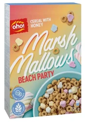 Sausi pusryčiai OHO Marsh mallows, 325g. kaina