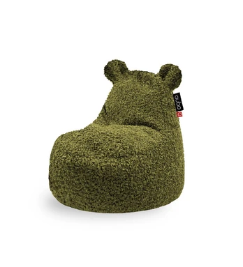Qubo™ Teddy Cactus FLUFFY FIT sėdmaišis