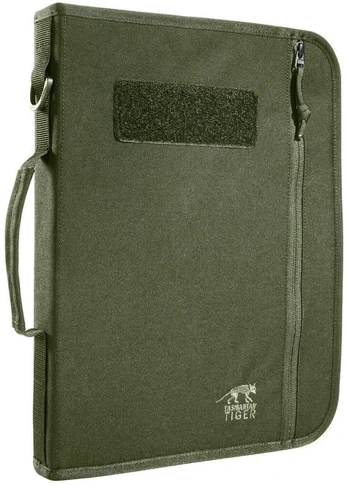 Dėklas A4 užrašams Tasmanian Tiger File Server MKII, Olive Žalias