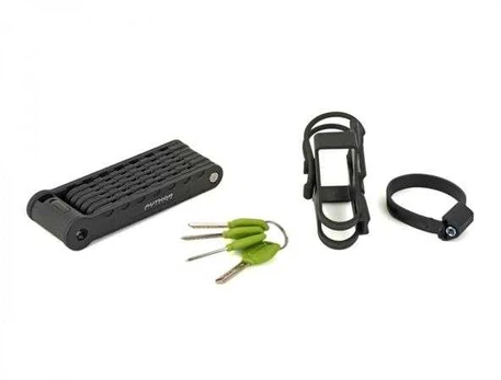 Author Foldable lock AUL FlexGuard-8 X9 l.940mm (juodas)