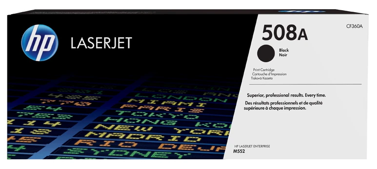 Tonerių kasetė HP 508A CF360A, juoda
