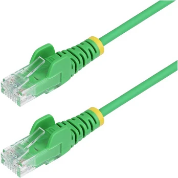 StarTech 50 cm žalias plonas CAT6 kabelis