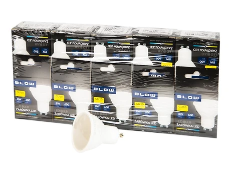 Blow GU10 LED lemputė 8W 230V neutrali 10vnt