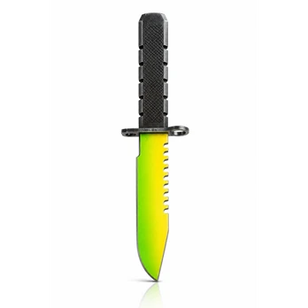 Medinis CS:GO medžioklinis peilis Lemon lime ~ 30cm