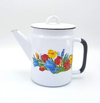 Emaliuotas kavinukas, 1,5 l