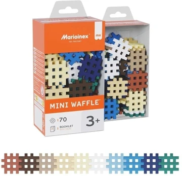 Marioinex *****Klocki waffle mini 70szt wzór 4 09041