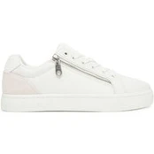 Laisvalaikio batai Calvin Klein Jeans Classic Cupsole Zip Low In YM0YM01318 Balta
