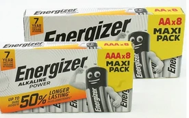 Energizer AA Power 8SH šarminės baterijos, 8 vnt kaina