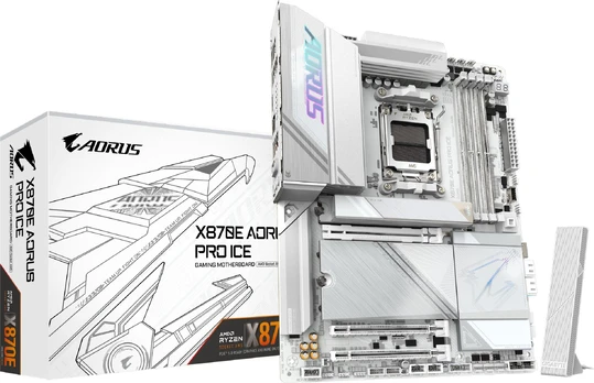 GIGABYTE X870E AORUS PRO ICE AM5 ATX MB