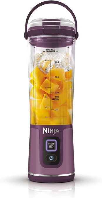 Kokteilių plaktuvas Ninja BC151EUPR, skaidri/violetinė